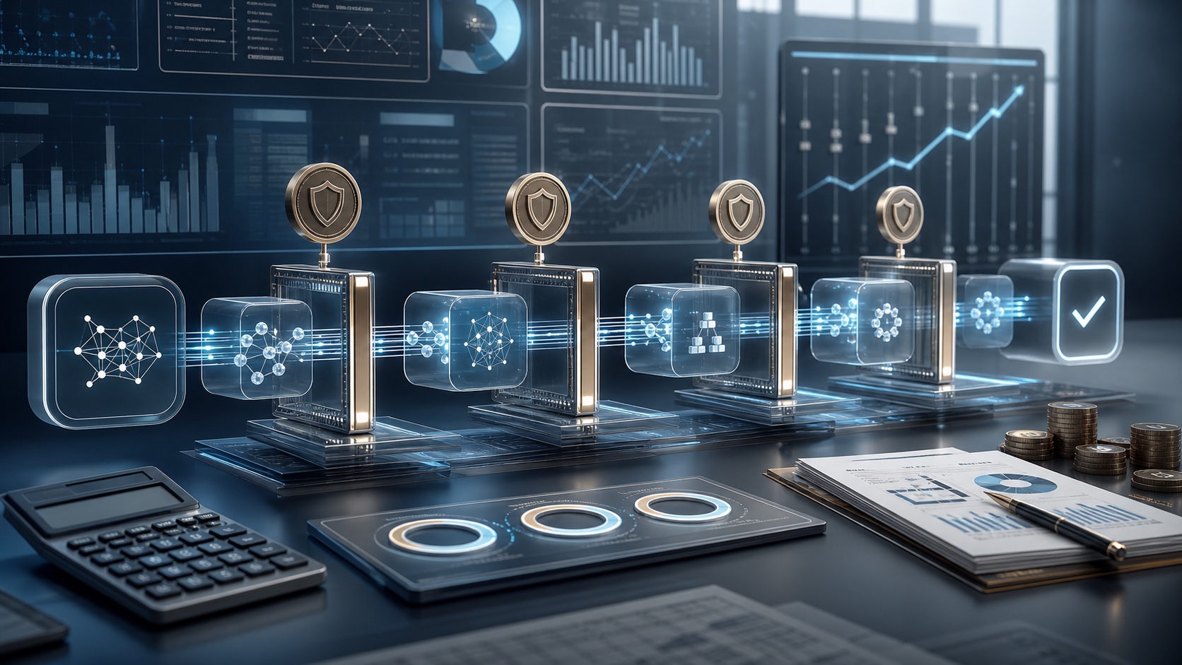 Dashboard comparing token rate, step count, and cost per decision for AI agent workflows